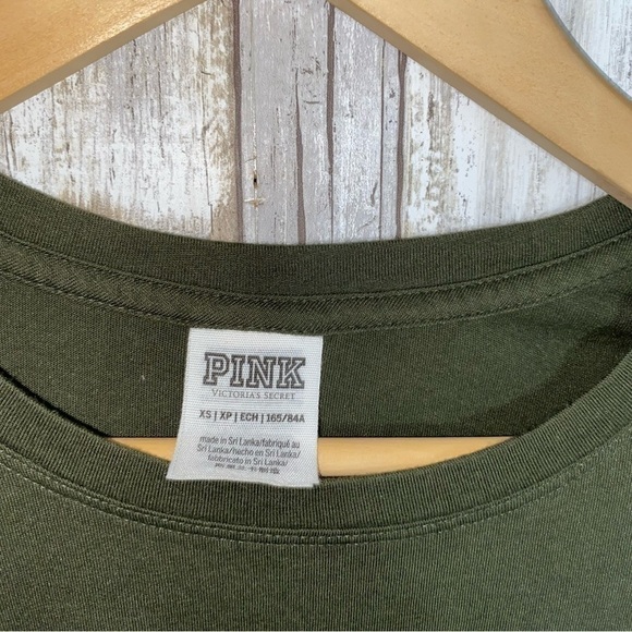 PINK Army Green Tee - Picture 4 of 4